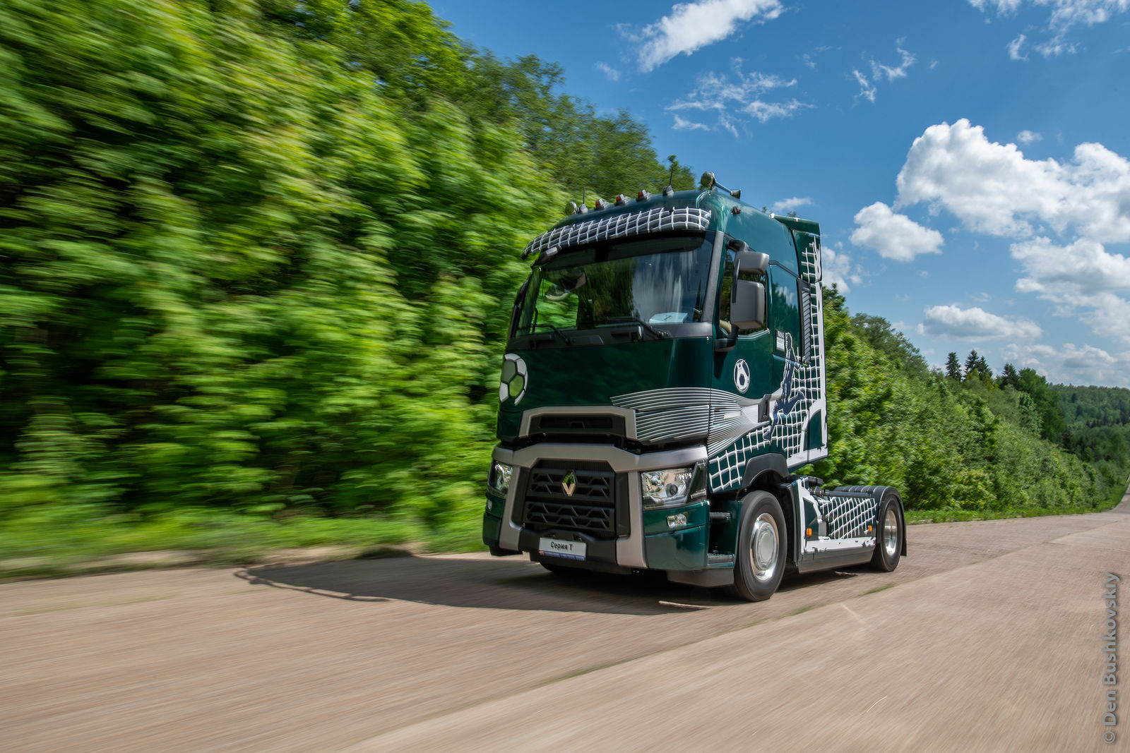 Den Bushkovskiy Photographer. Renault Trucks test-drive. Untitled